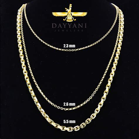 14KT Solid Hermes Link Yellow Gold Chain 